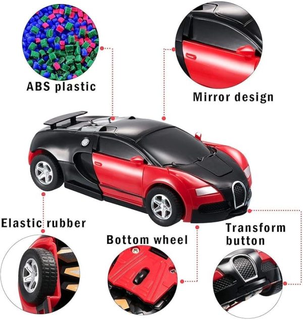 click to see full view rufus ai ask rufus what age range is this toy for? does it require batteries? can it be used outdoors? ask something else cable world plastic battery operated converting car to robot